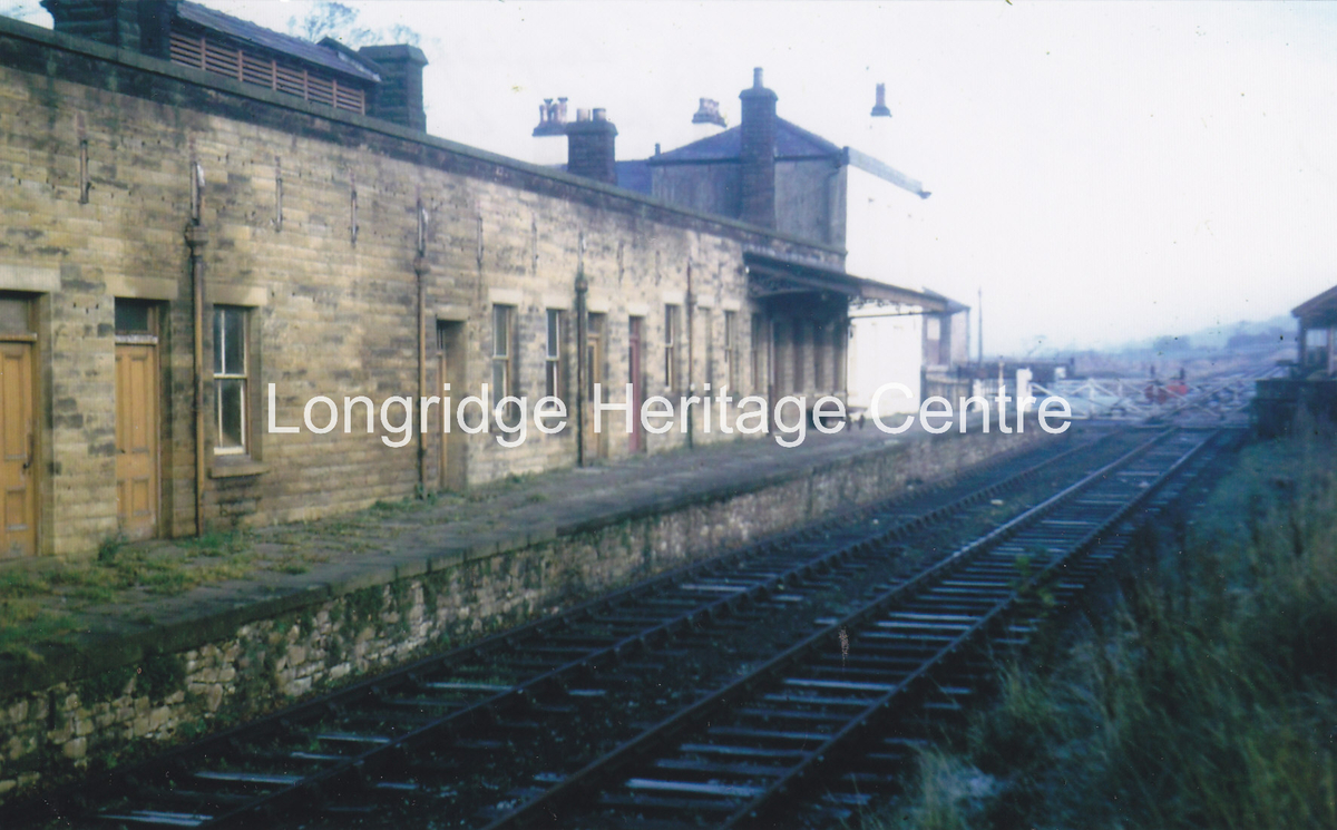 548B - Berry Lane - View of railway station - 1969